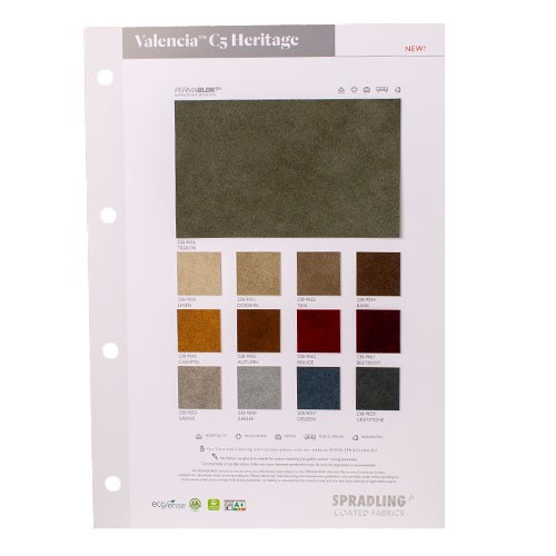 Provkarta - Valencia C5 Heritage