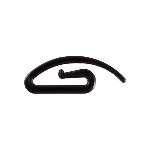 GARDINKROK ENKEL Svart 100st