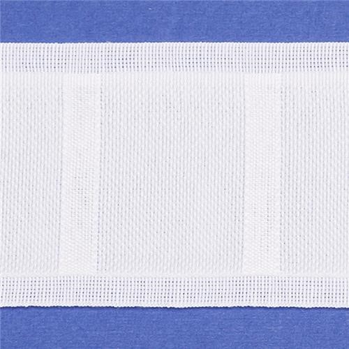 BORA Veckband 70mm Bom/Pol Vit 100m