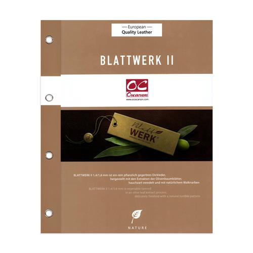 Provkarta BLATTWERK II