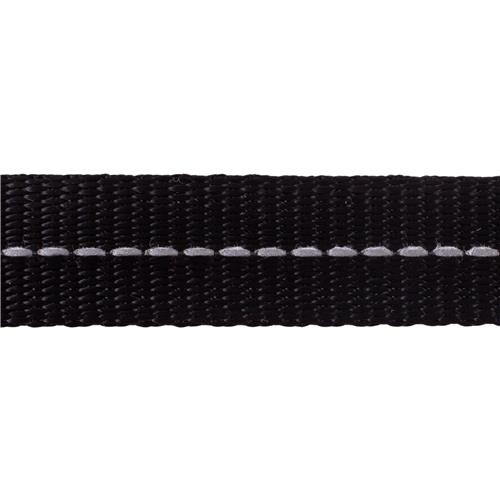 Polyester Reflexband 20mm 50m Svart