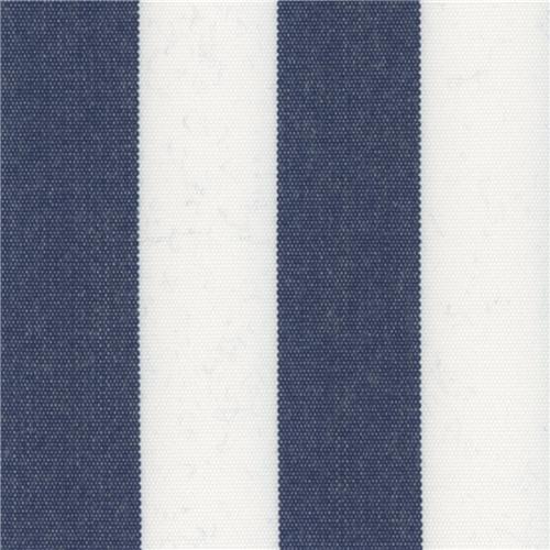 SUNBRELLA STRIPES Smal Blå