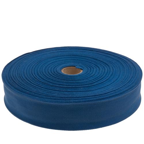 BOMULLSBAND-P 40mm BLÅ 50m