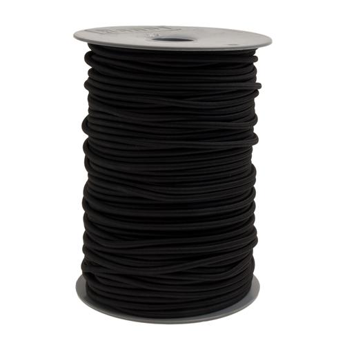 GUMMICORD SVART 5mm 100m