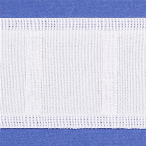 BORA Veckband 70mm Bom/Pol Vit 100m