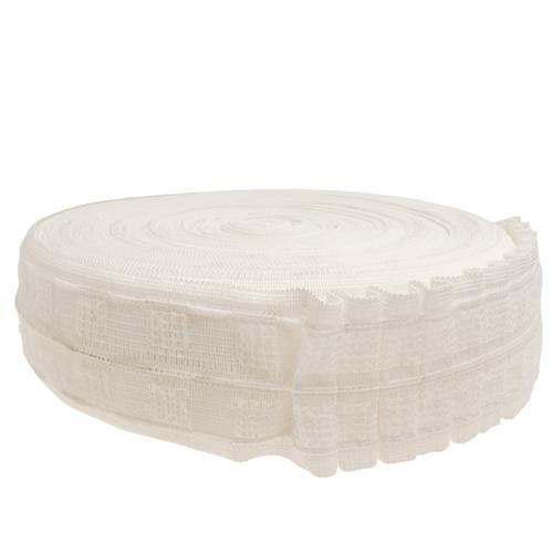 PLEAT TAPE 75mm VIT 50m
