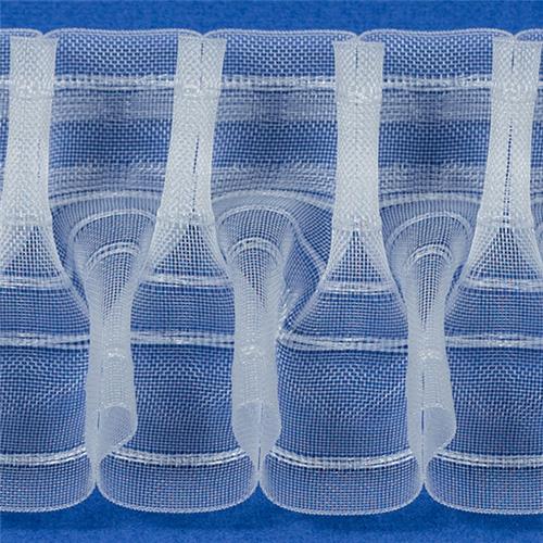 TRISTAN Smockband 1:2.0 80mm Transp. 100m