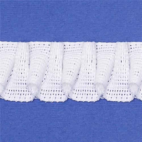 ELYSEE Rynkband Velour 25mm Vit 100m