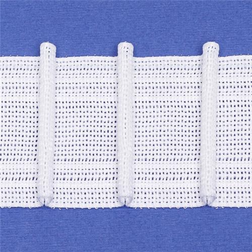 MANHATTAN Rynkband Velour 1:2.0 50mm Vit 50m