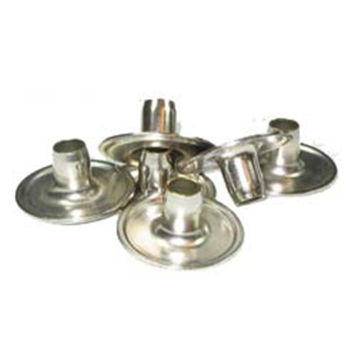 Tryckknapp Del 4 Nit Nickel 100st