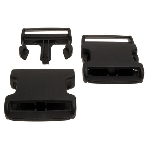 Duraflex Stealth Warrior Buckle 50mm SVART 2 Del