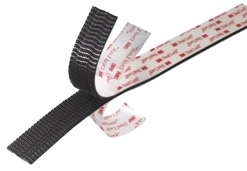 3M Dual Lock SJ3540 25mm Svart 45,7m