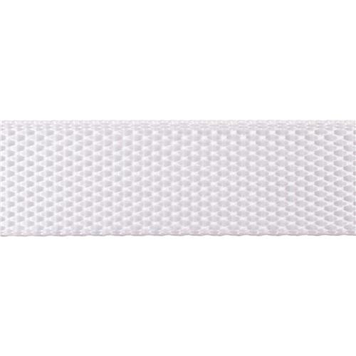 Polyesterband Prima 19mm Natur/Vit 50m